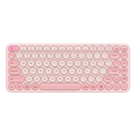Baseus K01A Wireless Tri-Mode Keyboard Baby Pink