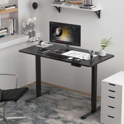 Electric Standing Desk - Single Motor High adjustable table RoomvibeLK