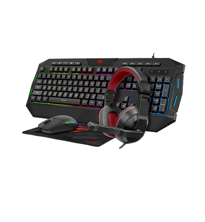 HAVIT KB501CM Gaming series 4 in1 Gaming Combo