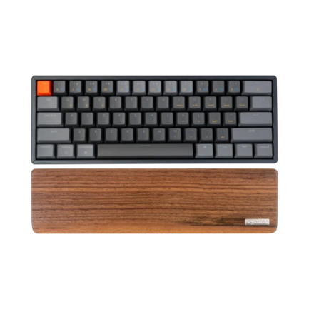 KEYCHRON K10 PRO WOODEN PALM REST KEYBOARD