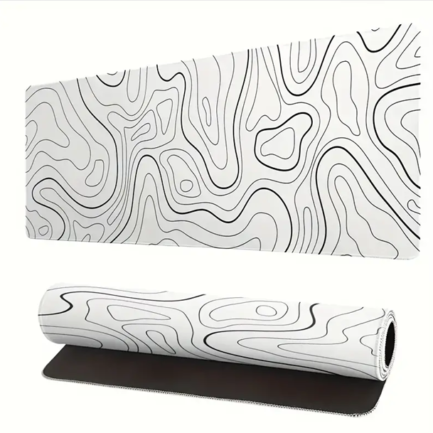 Mouse Pad High Quality Black Gaming Mouse Pad Stitched Large Desk Mat Blank Mouse Pad
