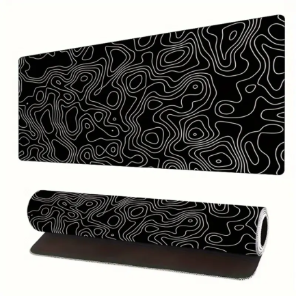 Mouse Pad High Quality Black Gaming Mouse Pad Stitched Large Desk Mat Blank Mouse Pad