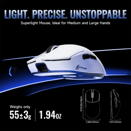 ATTACK SHARK X8 Ultimate 8K Gaming Mouse