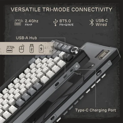 Royal Kludge L75 Wireless Mechanical Keyboard